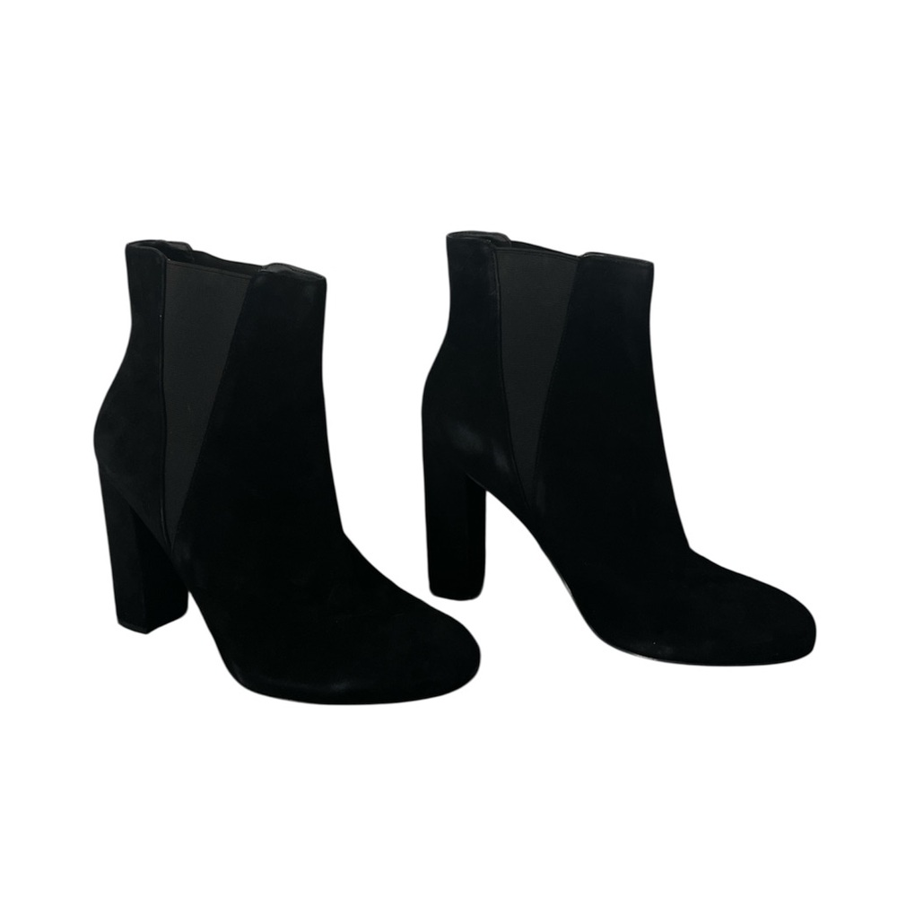 Steve Madden Black Ankle Booties